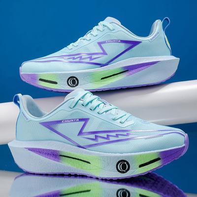 Men's Fashionable Casual and Comfortable Sports Running Shoes Breathable Fabric Upper Non-Slip and Wear-Resistant Shoes