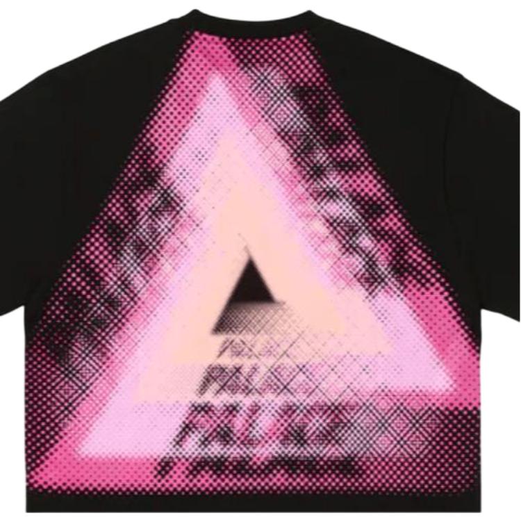 Palace Tri-Faded T-Shirt Black Unisex Tops P27TS298