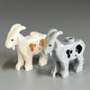 MOC Animal Scene Building Blocks Zoo Elephants Giraffes Chimpanzee Camels Goats Camel Parrots Pigeon Accessories Bricks Toys N09
