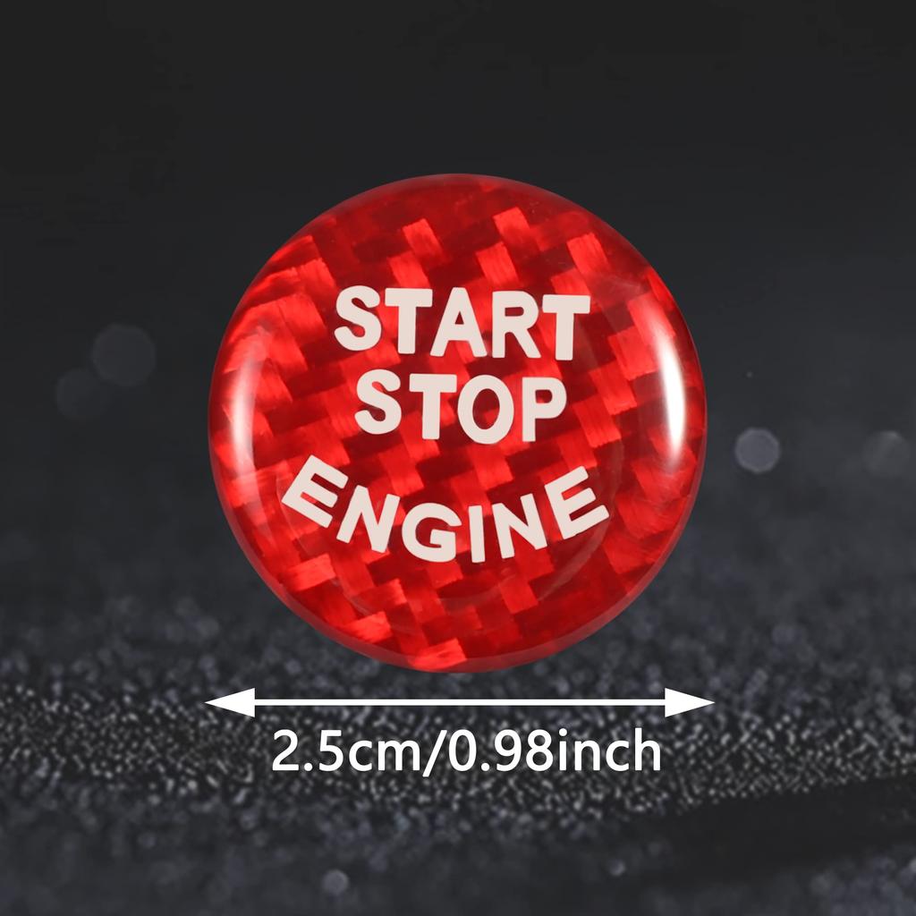 TOMALL Car Engine Start Button Cover Compatible with BMW X5