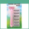 Sixlayer 6pcs Women Blades Female Body Hair Removal Manual Epilator With 1 Handle