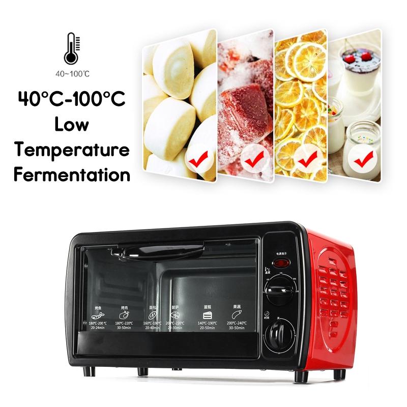 12L Toaster Oven Electric Oven Home Mini Baking Oven Modern Toaster Oven Kitchen 640W