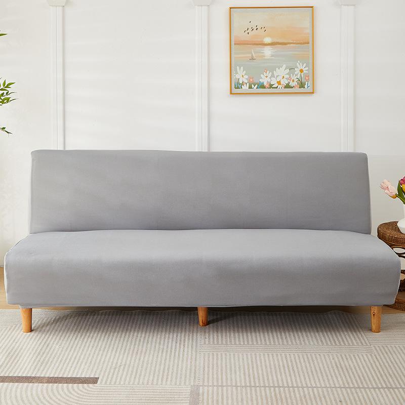 Breathable Sofa Bed Cover Without Armrestastic Couch Bed Cover Washable Anti Scratch Sofa Protector For Cat For Living Room