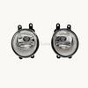 Car LED Fog Lights Fog Lamp For Toyota Yaris 2006 2007 2008 Harness Wiring Cover Grille Halogen Angel eyes DRL