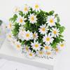 Allwetter-Künstliche Gänseblümchen, UV-beständiges Fake-Bouquet für den Außenbereich, für Garten, Veranda, Blumenkasten