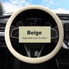 New Car Universal Silicone Steering Wheel Cover Elastic Glove Cover Texture Soft Multi Auto Decoration DIY Car Accessories Tools