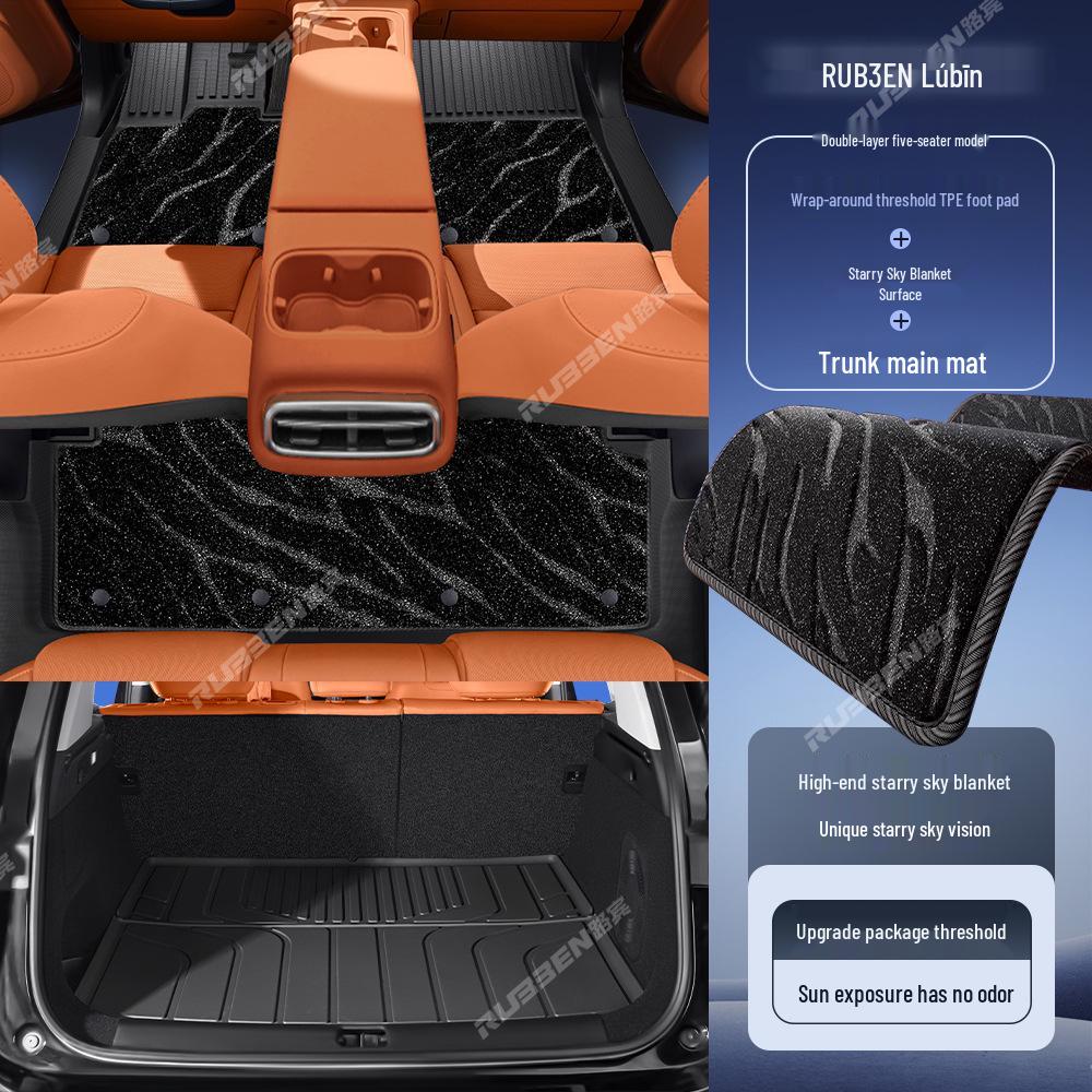 Leapmotor C10/C11/B10 TPE Door Sill and Trunk Foot Pad