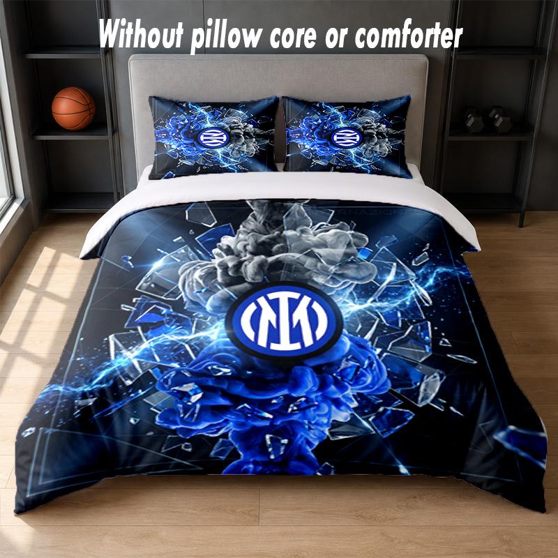 Borussia Dortmund Design Bed Bedding Set 1 Duvet Cover + 2 Pillowcases Soft Breathable Household Bed Linens
