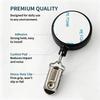 Automatic Retractable Towel Rack No Punching Self Adhesive Wall Mount Automatic Rebound With Strong Clip