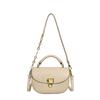 Versatile PU Leather Shoulder Bag for Women Fashionable Cloud Shoulder Bag Crossbody Designer Pendulum Bag Mom Bag