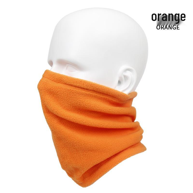 Windproof Fleece Neck Gaiter: Multifunctional Warm Face Mask for Outdoor Sports