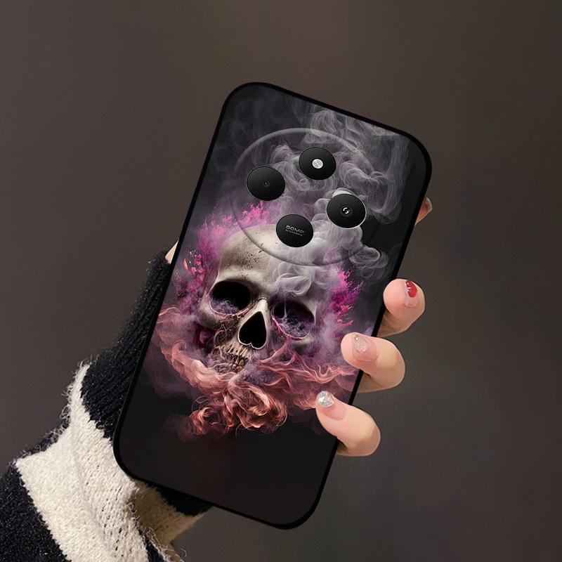 Für Redmi 14C 4G Weiche Hülle 14R Stilvolle Cartoon-Bemalte TPU-Silikon-Handyhülle Für Xiaomi Poco C75 4G 5G Stoßfeste Coque Hüllen