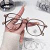 Fashion Anti-blue Light Reading Eyelasses Women's Transparent Glasses Frame Trendy Round Plus Diopter Presbyopia Eyewear To +4.0