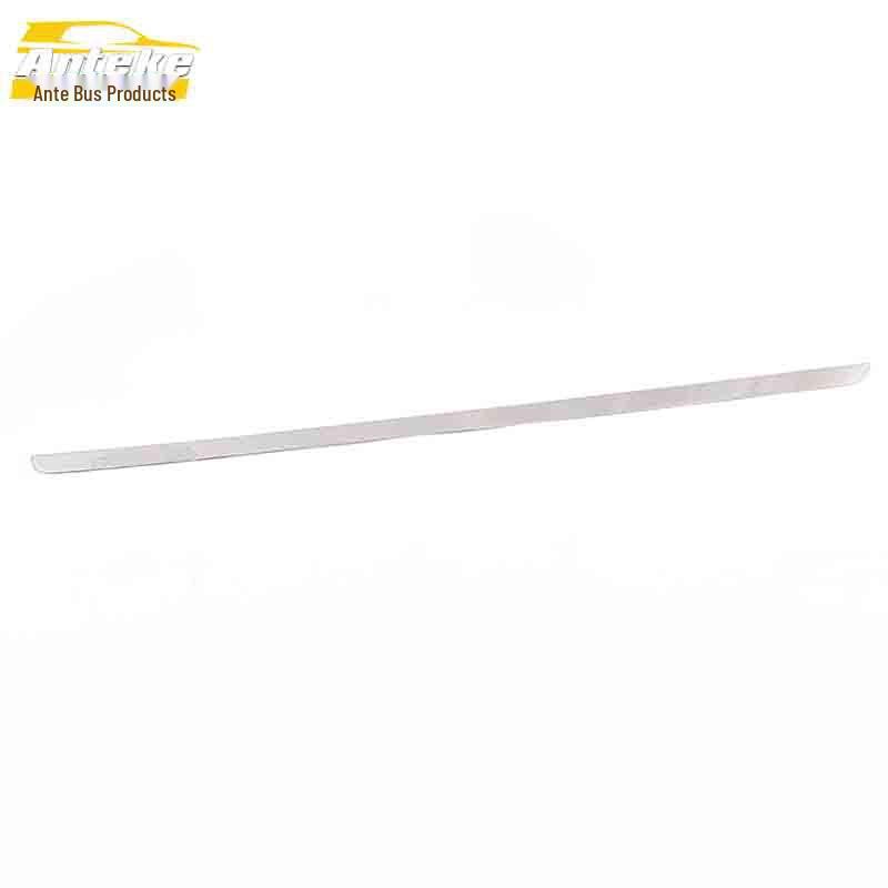 Citroen C4 Sega Tailgate Trim Sticker: Stainless Steel Rear Bumper Anti-Scratch Strip