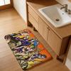 Anime J-JoJo Japan Floor Mat INS Style Soft Bedroom Floor House Laundry Room Mat Anti-skid Bedside Area Rugs