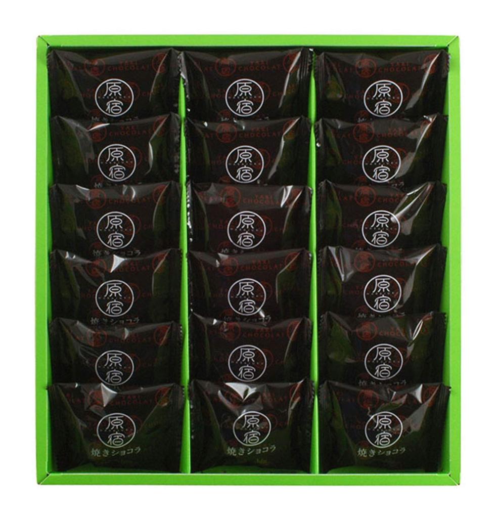 Colombin Harajuku Baked Chocolate 18 Pieces