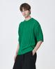 ZIOSONGZIO [Collection] Distressed Crewneck Knit Green Bi3Kt316Gr