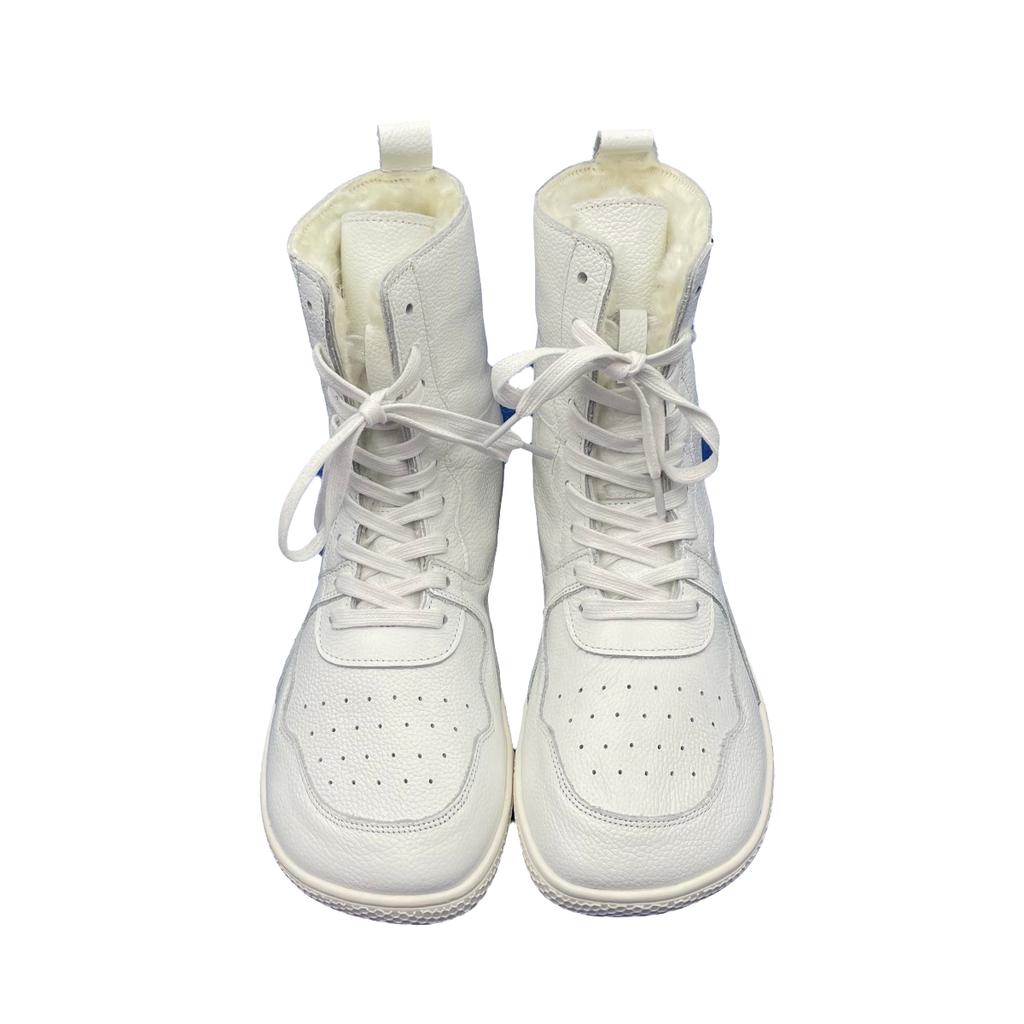 Bosé boty z pravé kůže Zimní polokozačky Podšívka z pravé přírodní kožešiny Teplé Pánské Dámské Hřejivé Lehké