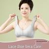 Plus Size Lace Hook Bra for Mature Women