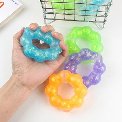 Fidget Toy Soft TPR Squishes Portable Stress Relief Bracelet Pendant Kids