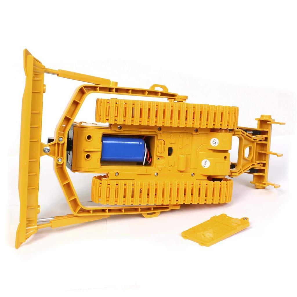 Diecast Master Scale Electric RC Construction Machinery Caterpillar CAT D7E Bulldozer with Light Sound Gimmick 1/24 Series &