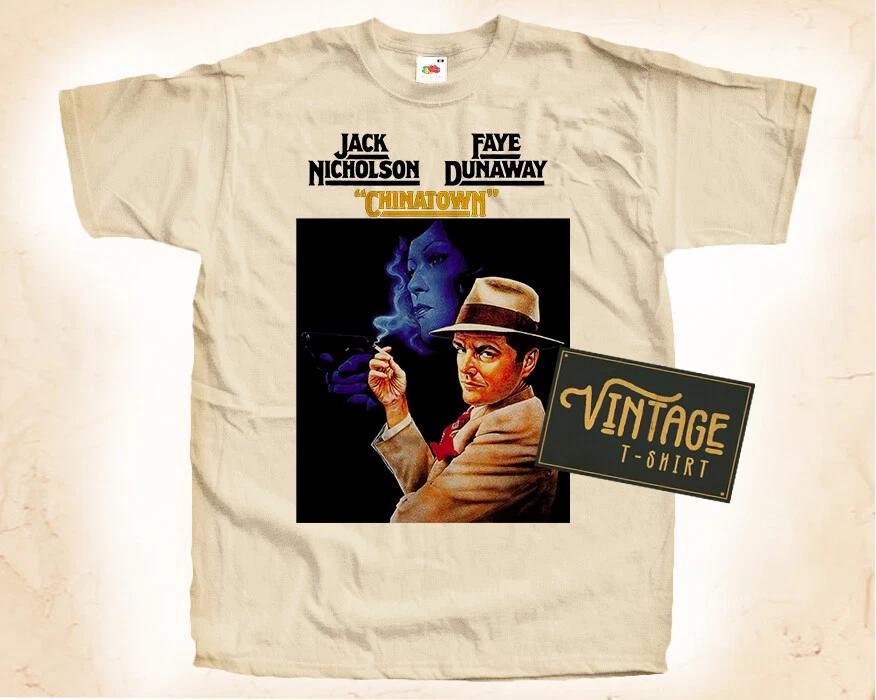 

Футболка Chinatown V2 Футболка Постер к фильму Винтажная Натуральная футболка размеры от S до 5XL 4XL