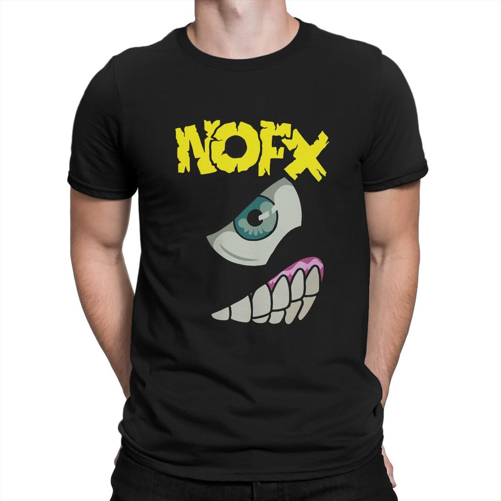 Mens TShirt NOFX 1994 Vintage Cotton Tee Shirt Short Sleeve Alternative PopRock Band of The 80s T Shirts O Neck Tops Graphic