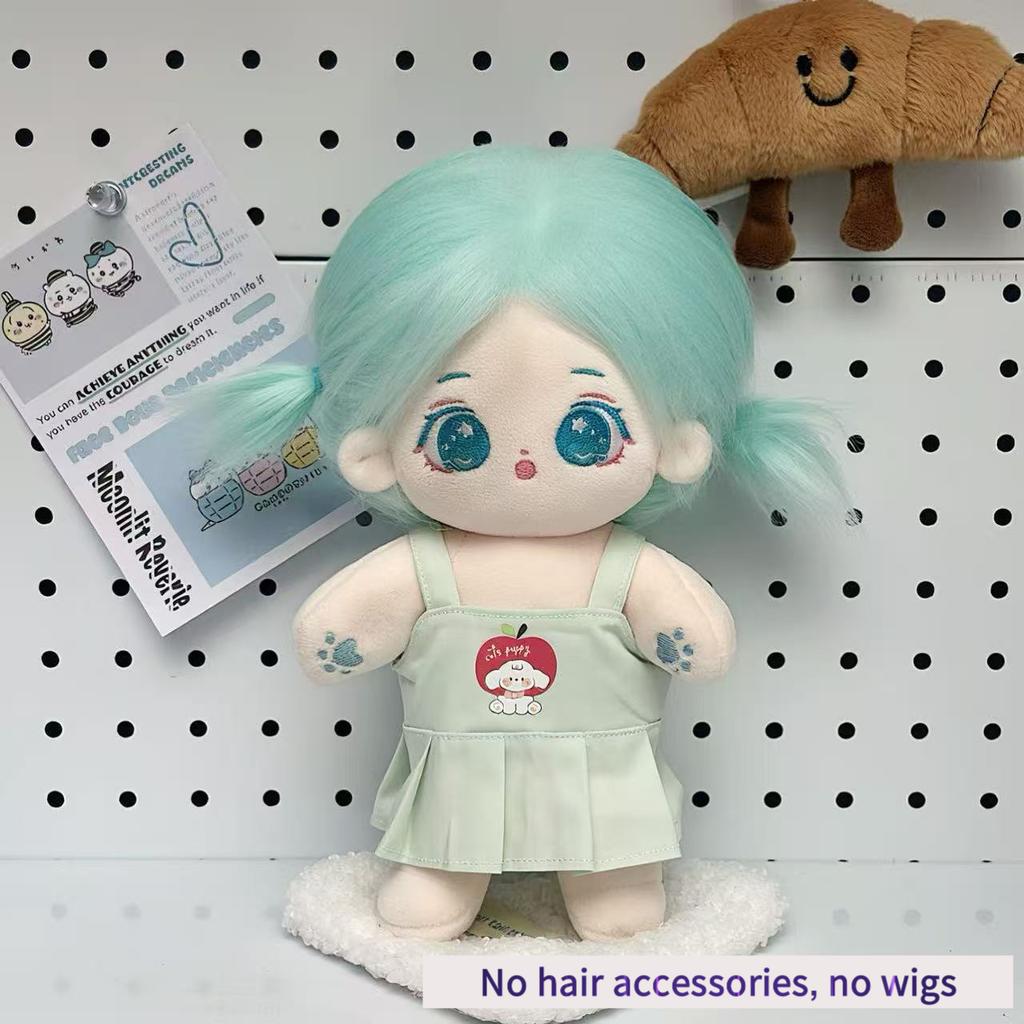 20cm Kawaii Toys Nude Cotton Body Sagittarius Doll Cartoon Doll Cute Face New Naked Figure Idol Star Dolls Fans Collection Gifts