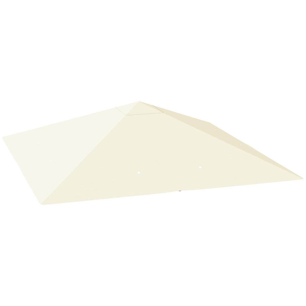 3 X 3(m) Gazebo Canopy Replacement, for 01-0867 - Cream