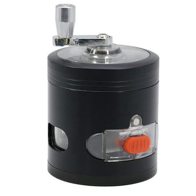 Portable Metal Herb Grinder Manual Handle Crank Spice Crusher Drawer Hand