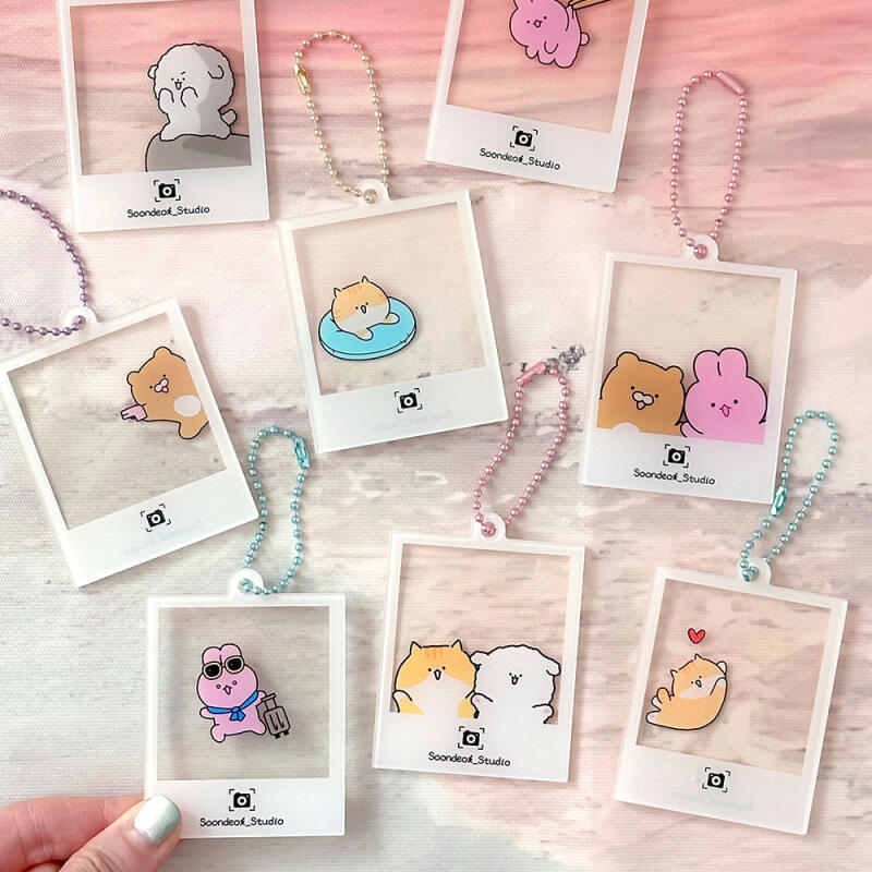 [Schedule] Take a picture with Sundeok! Random keychain