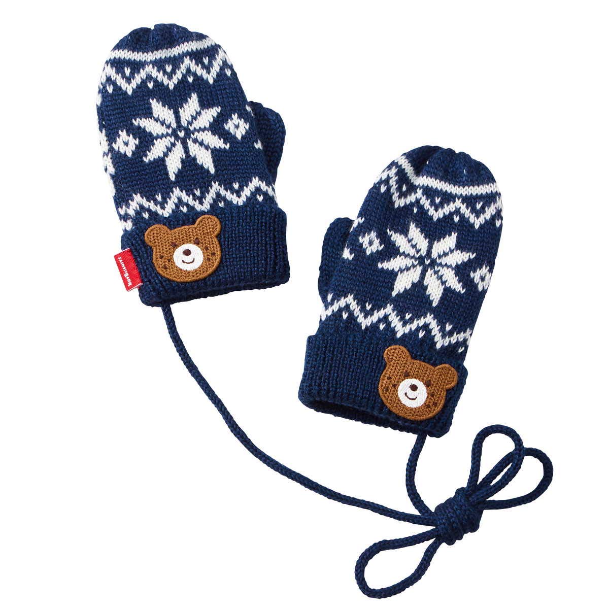 

MIKIHOUSE HOT BISCUITS Mittens 73-7602-456 (M 3-5, Navy)
