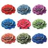 Soft Flower Carpet Non-slip Bathroom Floor Mat Peony Floor Mat  for Living Room Tea Table Bedside