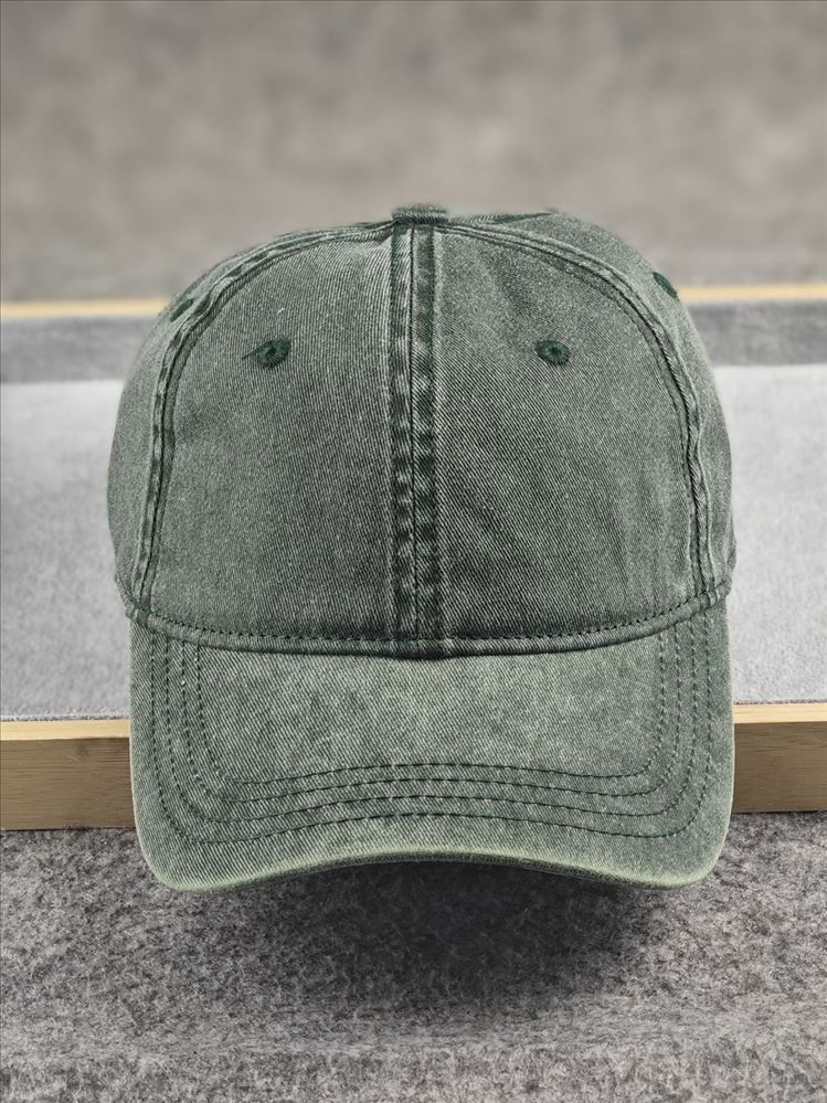 Washed and Made Old Soft-top Baseball Cap, Four-season Big Head Circumference Men's Hat, European and American Style Casual Fan Women's Hat Versatile