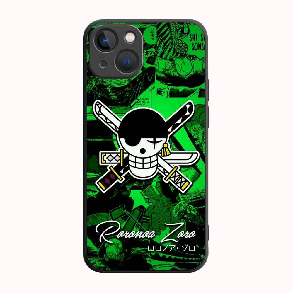 B-38 One Piece flag  Black Case for Redmi 10A 10C 12C 13C 9A 9C 9T A3X Note 10 9 9S 10S iPhone 11 12 13 14 15 16 X XS Pro Max Mini 7 8 Plus XR