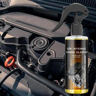 Car Engine Cleaner 120ml Heavy Duty Degreaser Spray Wheel Cleaner Spray Multipurpose Degreaser Safe For Kitchen Cars Trucks