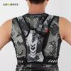 Zaino da corsa riflettente Gilet da corsa sportivo leggero universale Borsa per carte per telefono cellulare per jogging Fitness Gilet uomo donna