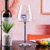 Bicchiere da Vino Cigno di Lusso Europeo, Elegante Calice Alto per Champagne e Vino Rosso per Bar e Feste