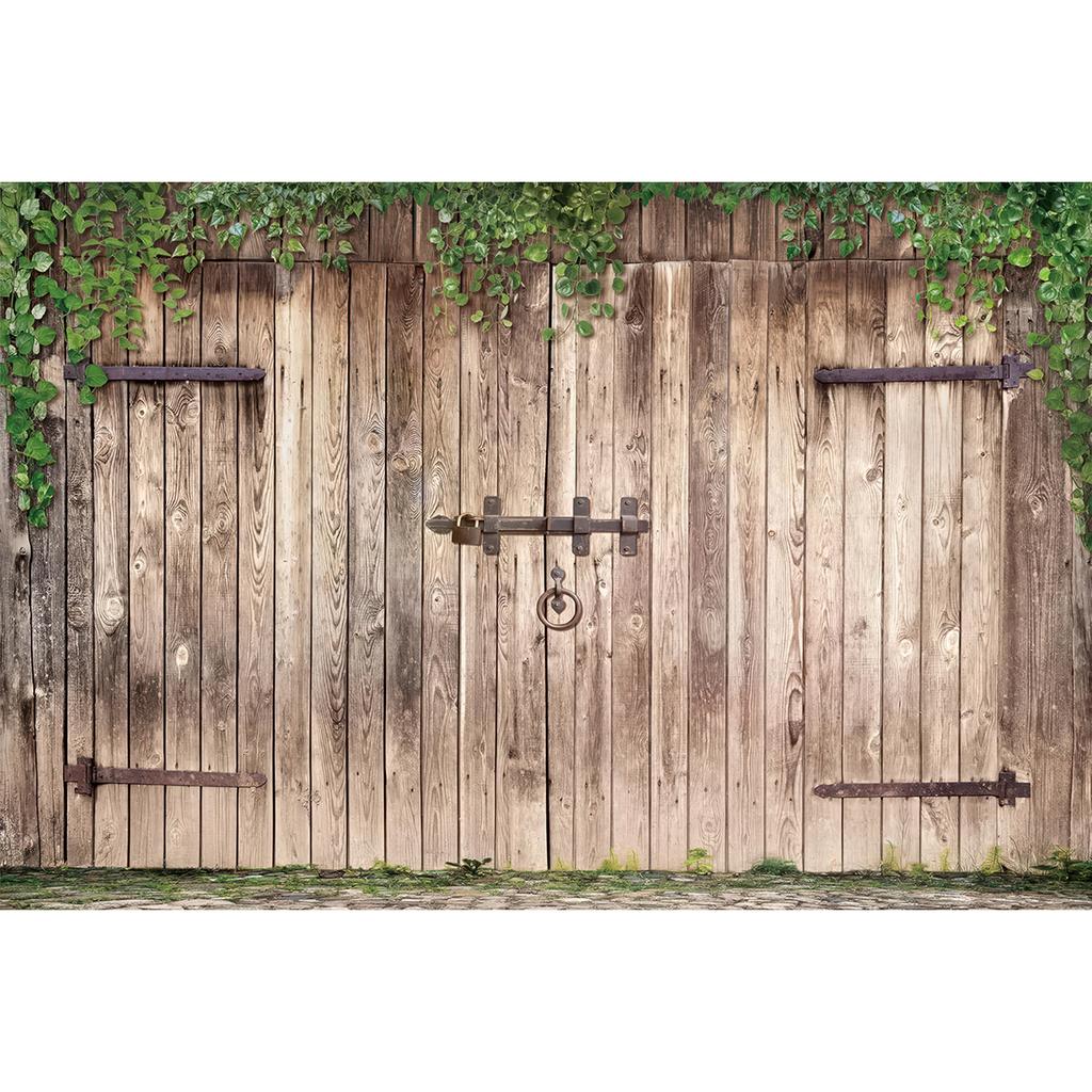 Barn Farm Birthday Backdrop Western Cowboy Photography Background Wood House Door Wild West Rodeo Party Decorations Girl Banner