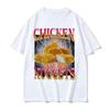 Funny Chicken Nuggets Vintage Style Meme Graphic Tshirt Women Unisex Hip Hop Gothic T Shirt Fashion Harajuku Kawaii Y2K Clothing