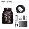 DBZ Dragons Goku Ball Laptop Backpack Men Women Casual Bookbag for College School Students Warrior Bags