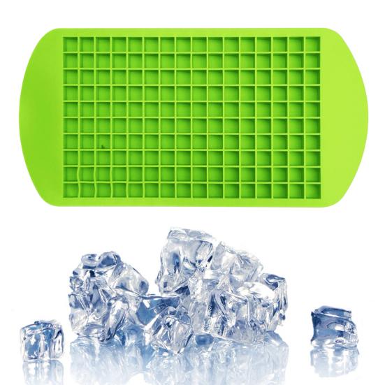 Silicone Mini Ice Cube Tray 160 Small Cubes Visual Sensory Ice Cubes