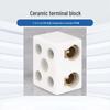 Wierdon High-Temperature Ceramic Terminal Block