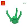 Non-Toxic 384Pcs/Lot 3741 Grass Building Blocks Moc Plants Accessories Compatible Bricks Children Toys Gift Box