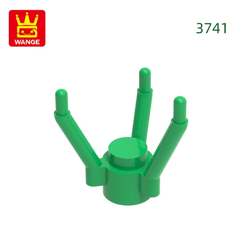 Non-Toxic 384Pcs/Lot 3741 Grass Building Blocks Moc Plants Accessories Compatible Bricks Children Toys Gift Box
