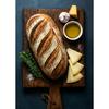 Delicious Assortment of Fresh Bread Posters Freshly Baked Wheat Prints Canvas Painting Wall Art Pictures Home Living Room Decor