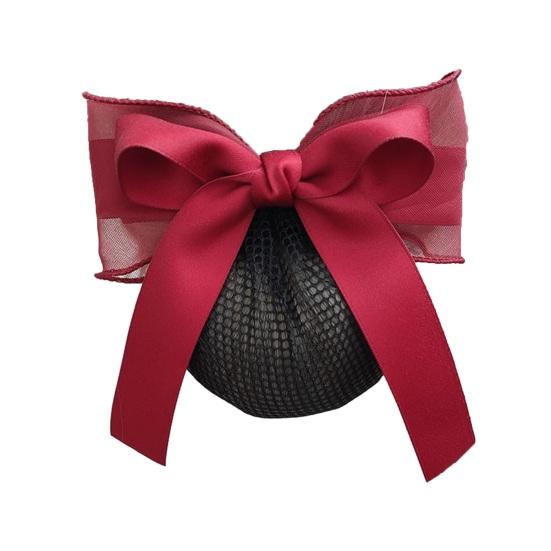 

Сітка для волосся Декорація-бант Міцна тканина Сітчаста сітка для волосся Проста зачіска Декорація-бант для волосся Щоденний Вихід на вечірку Волосся червоний