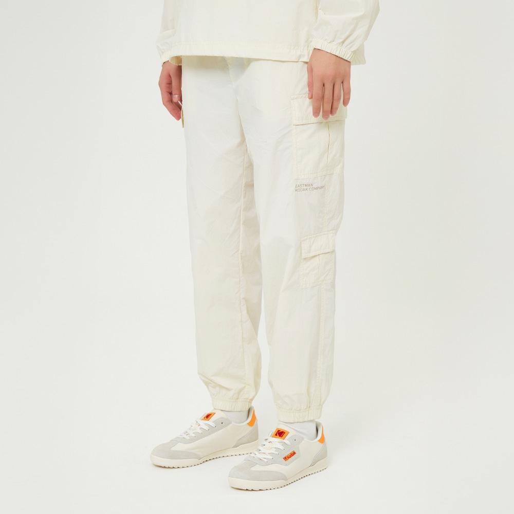 KODAK Woven Cargo Jogger Pants Ivory