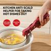 Nonslip Kitchen Gripper Bowl Clip Heat Resistant Kitchen Hot Food Clip Cooking Accessories Easy To Clean