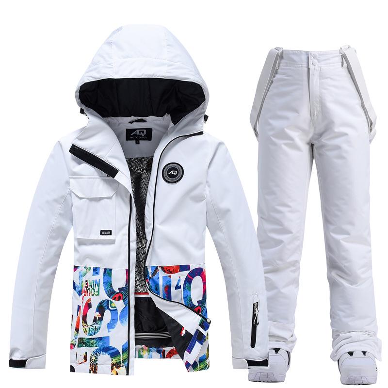 Men's & Women's Winter Ski & Snowboard Suit - Warm, Thickened Jacket and Pants